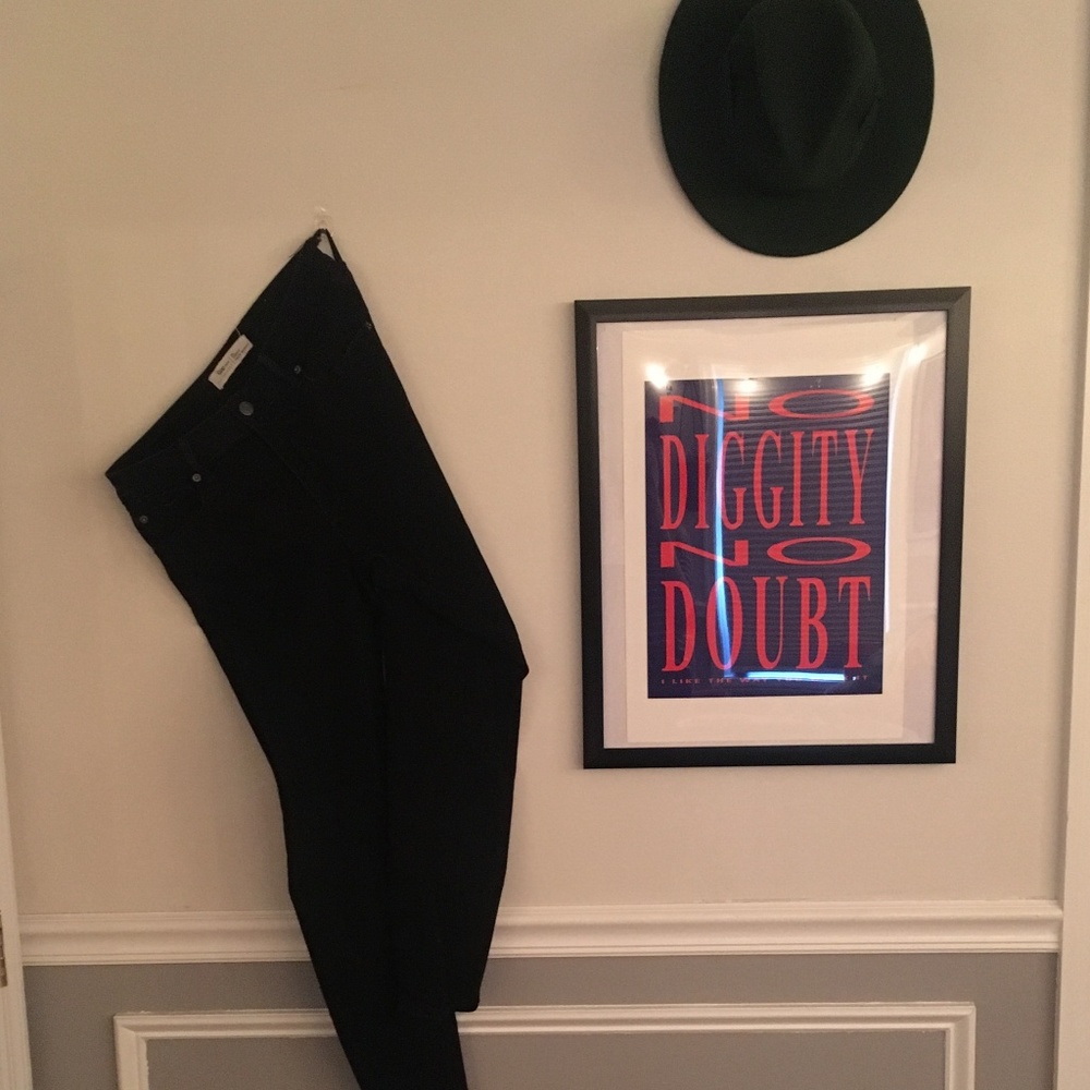 Gap Curvy True Skinny black jeans